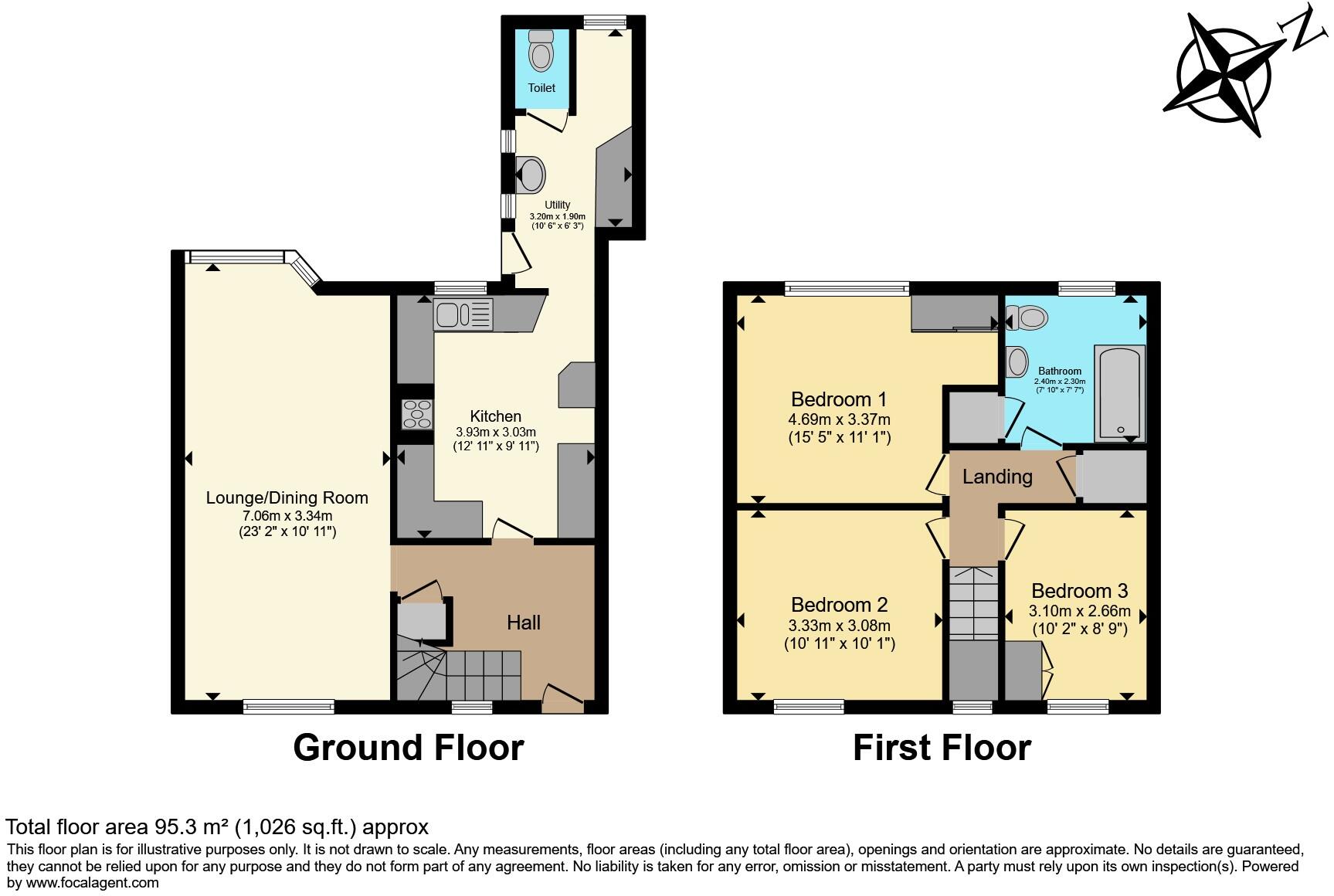 The Quadrangle, Endon, Stoke-on-trent, ST9 floorplan