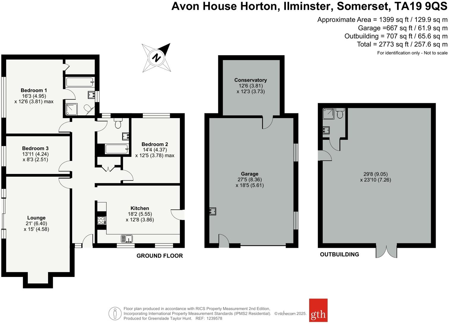 Horton, Ilminster, Somerset, TA19 floorplan