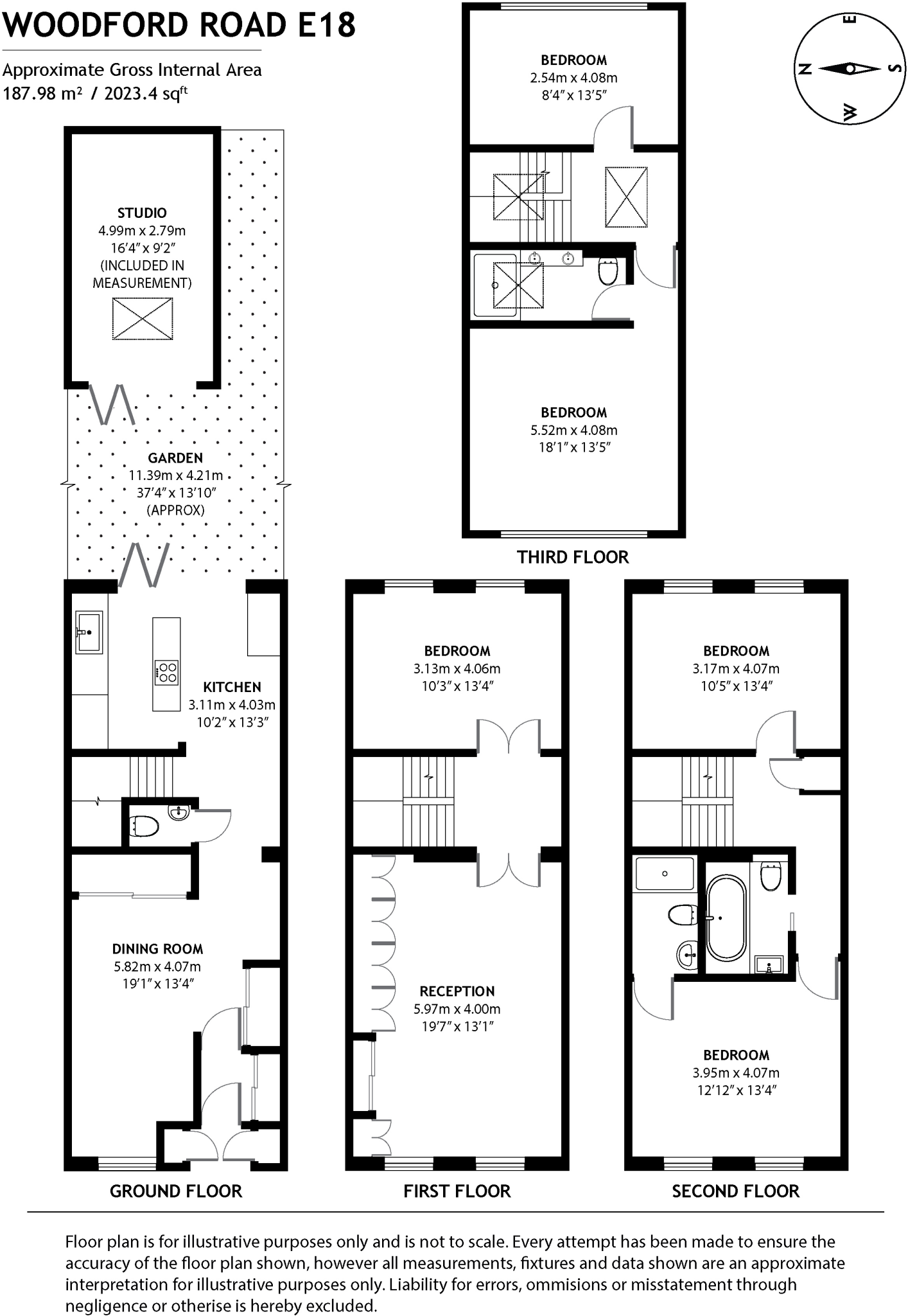 Woodford Road, Snaresbrook floorplan