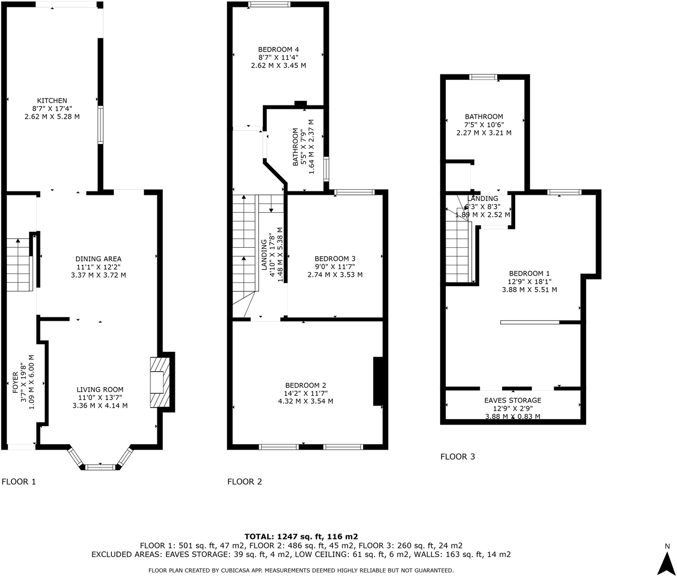 Hertford Road, N2 floorplan