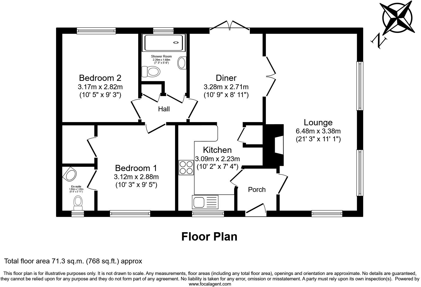 Birchington, Kent, CT7 floorplan