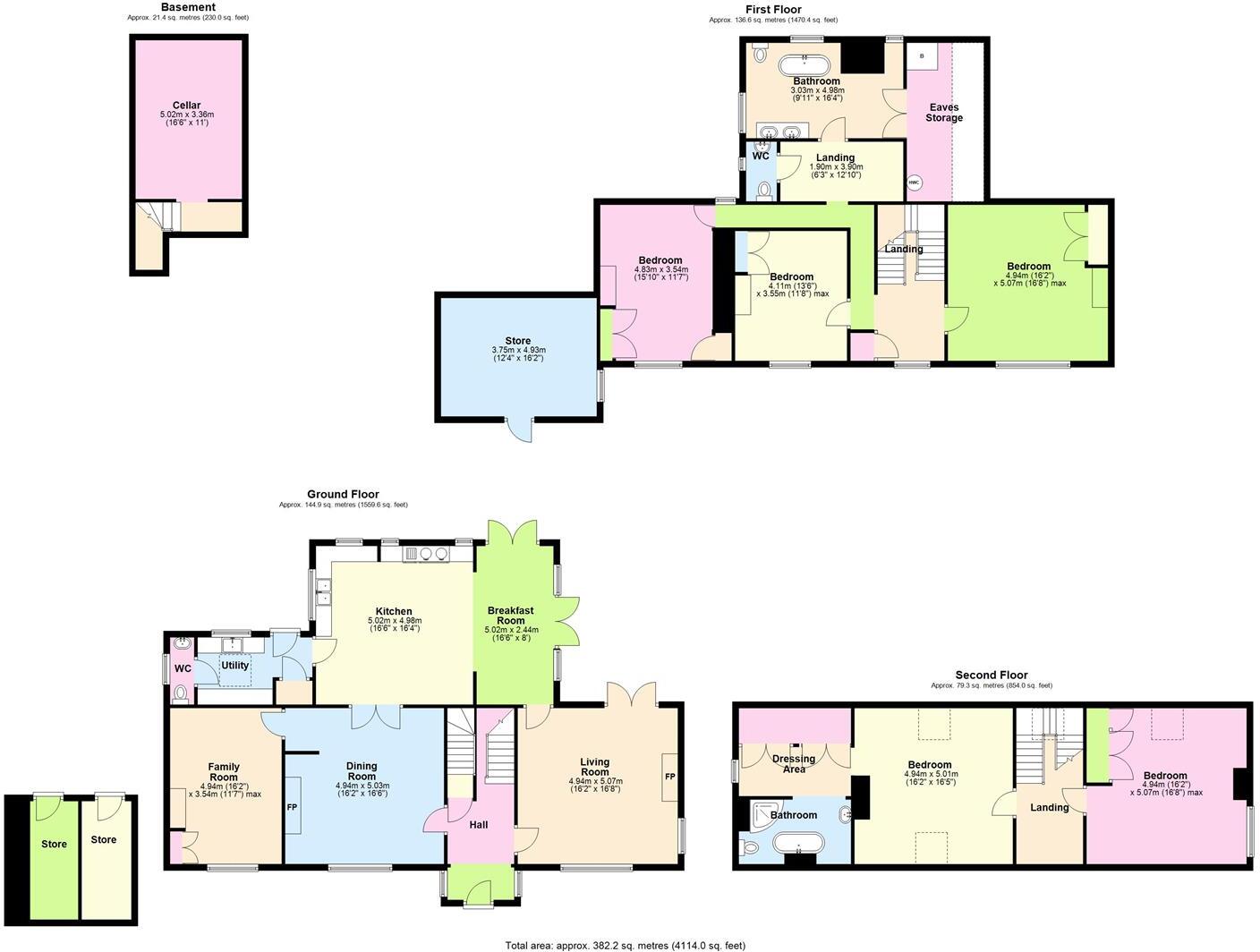 Shackerstone Walk, Carlton floorplan