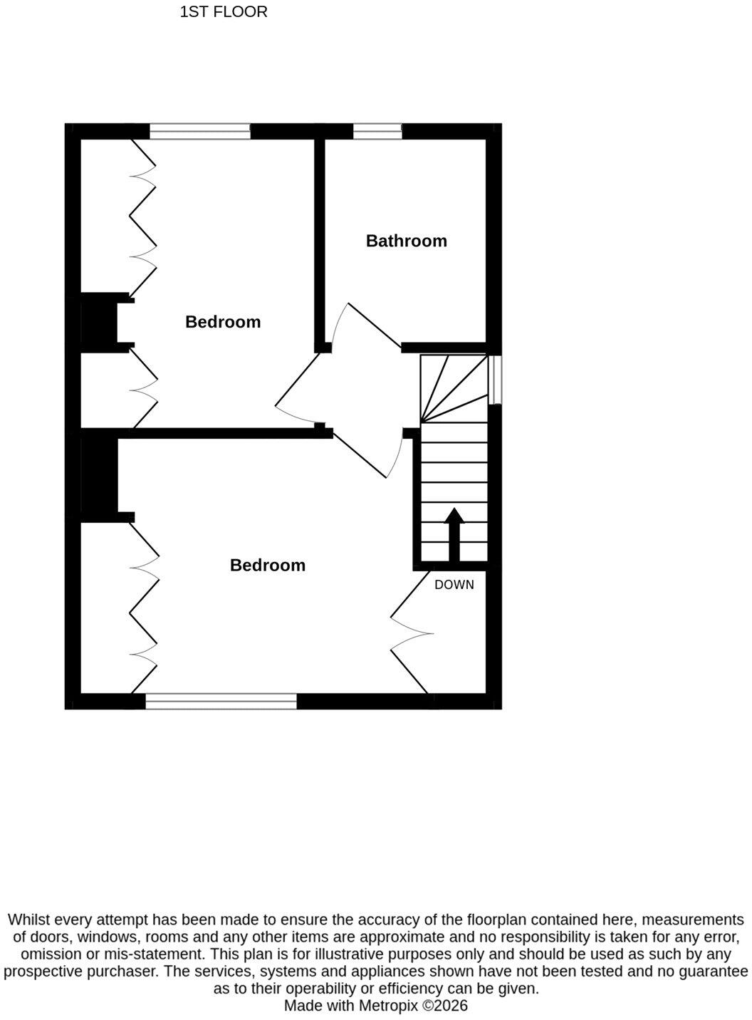 59 Broughton Road, Skipton, BD23 1TJ floorplan