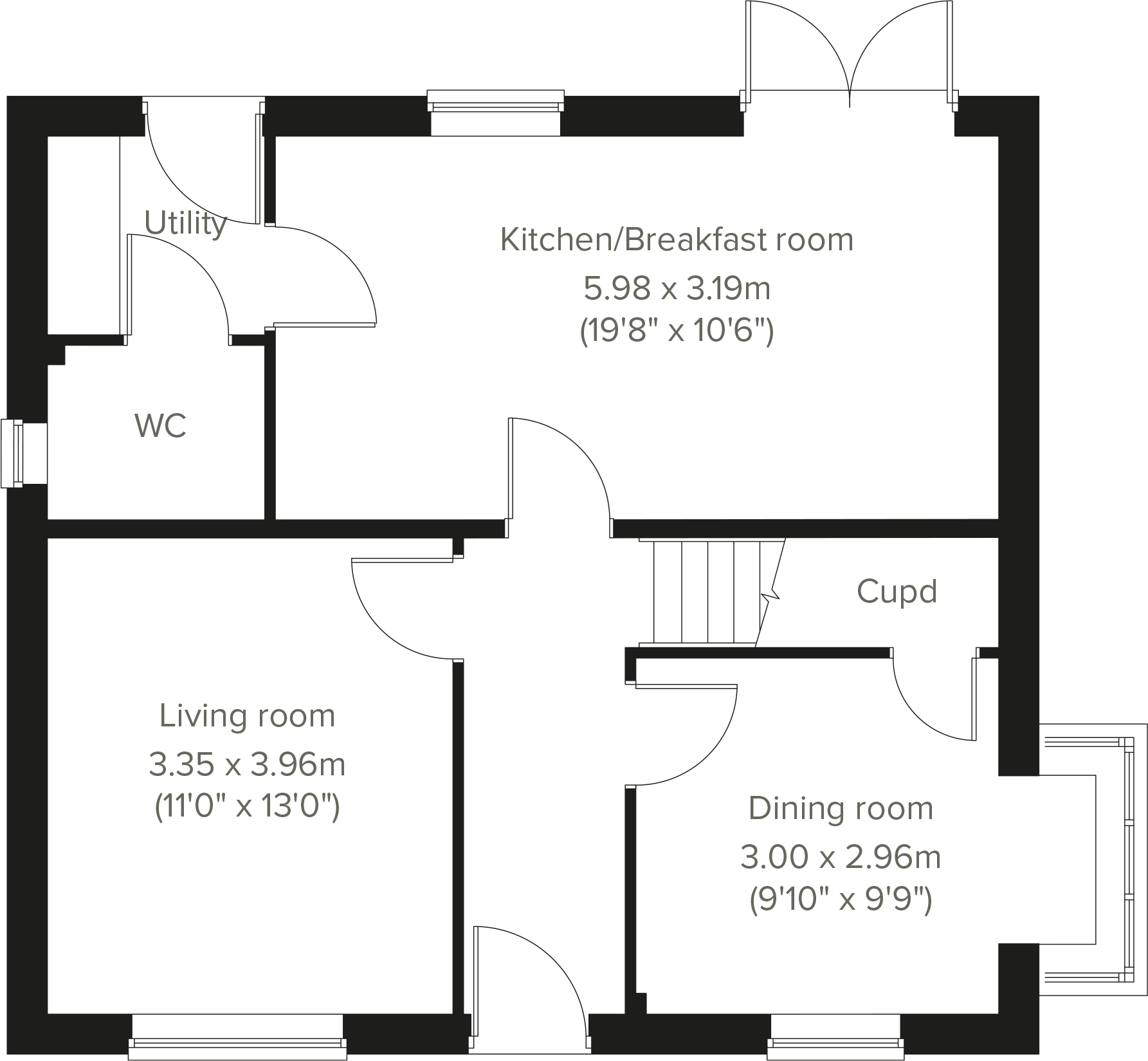 Jervis Close, 
Eye, 
IP23 7FD floorplan