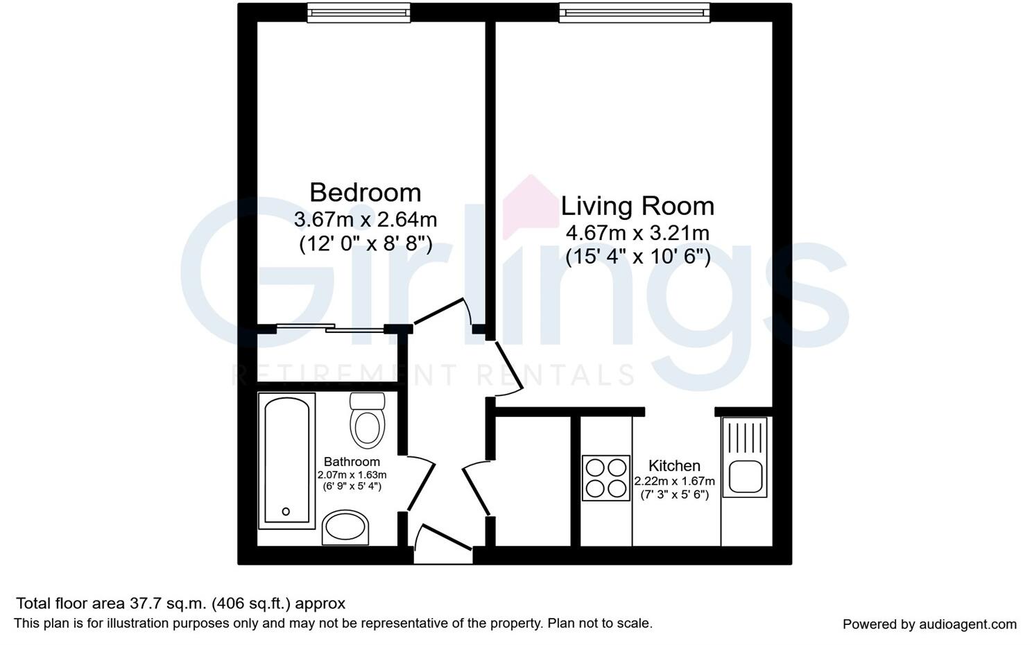Homefylde House, 199-207 Whitegate Drive floorplan