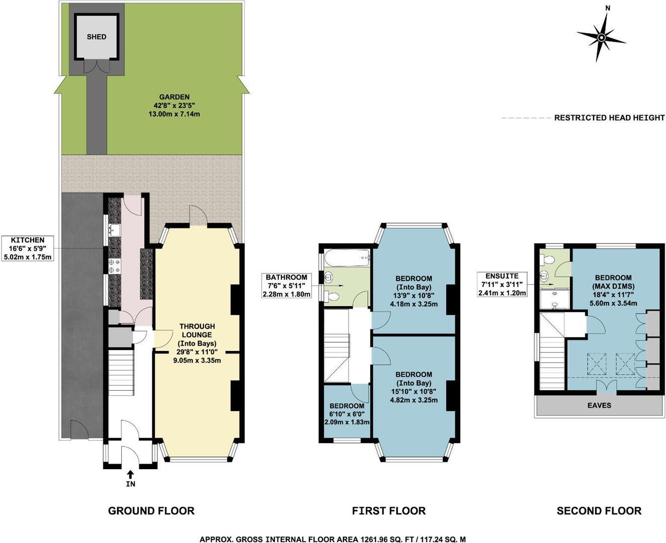 Woodland Rise, Greenford, UB6 floorplan