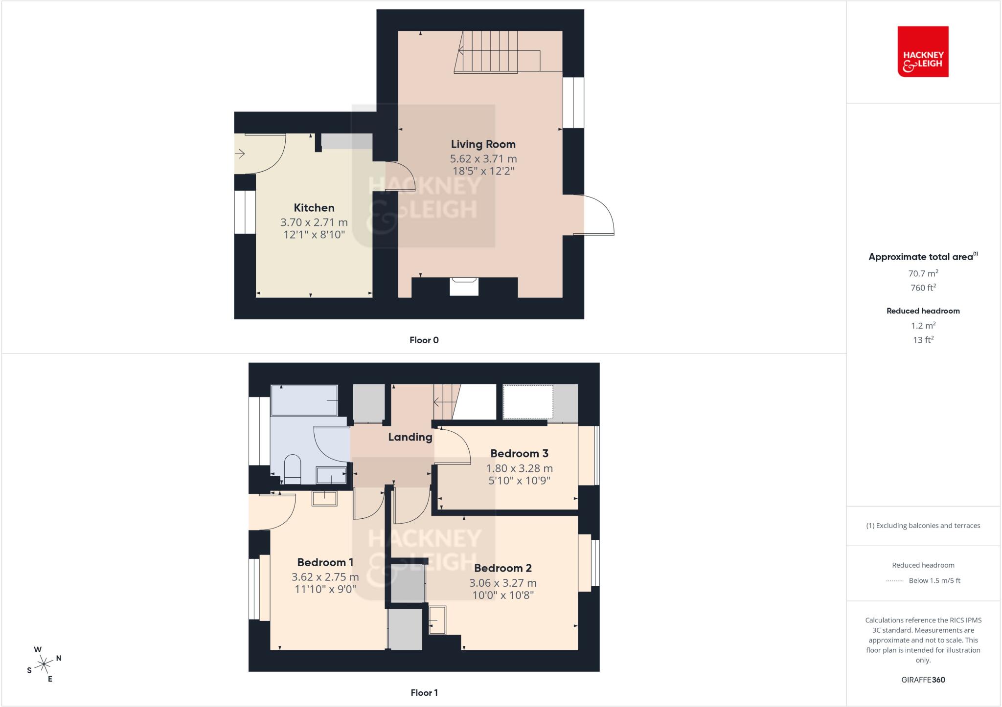 Brook Street, Troutbeck Bridge, Windermere, LA23 1HN floorplan