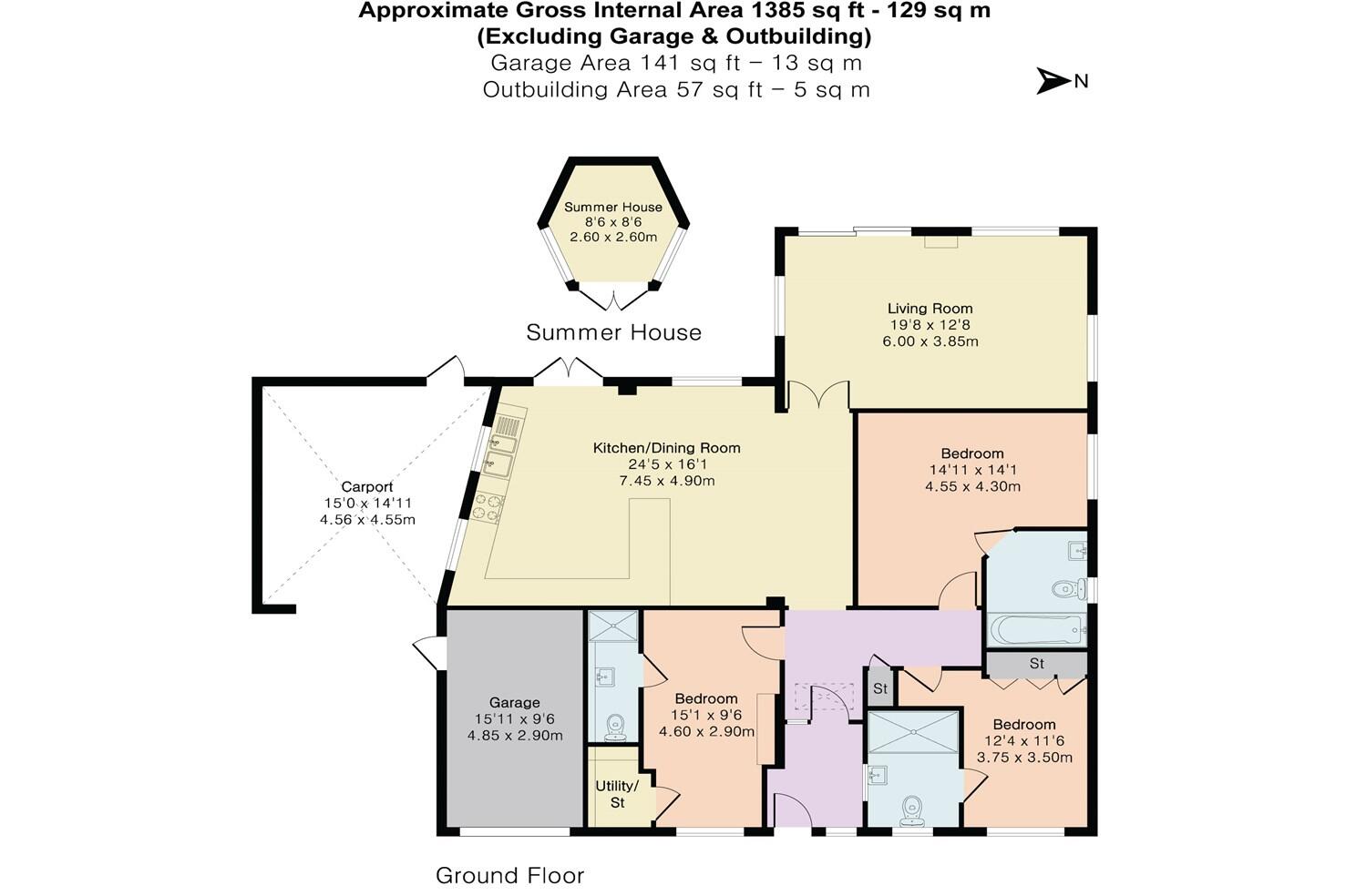 Ilkley Road, Caversham, Reading floorplan