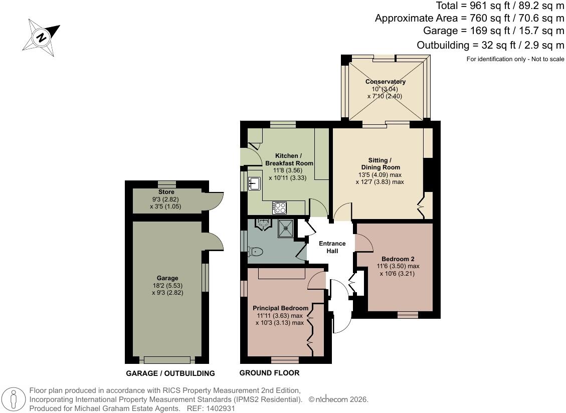 Haylands Way, Bedford, Bedfordshire, MK41 floorplan