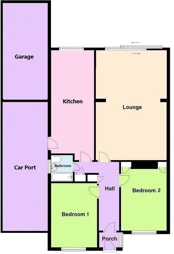 Kinver Crescent, Aldridge floorplan
