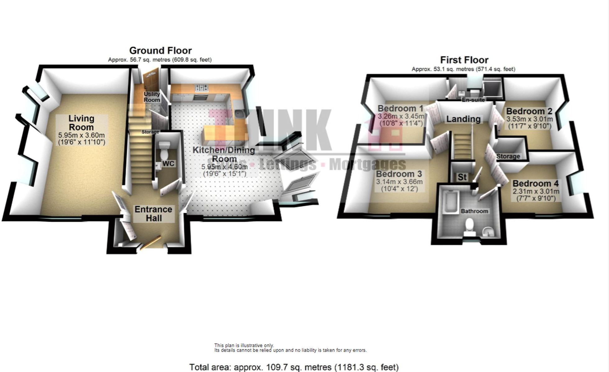 Laverne Drive, Great Sankey, WA5 floorplan