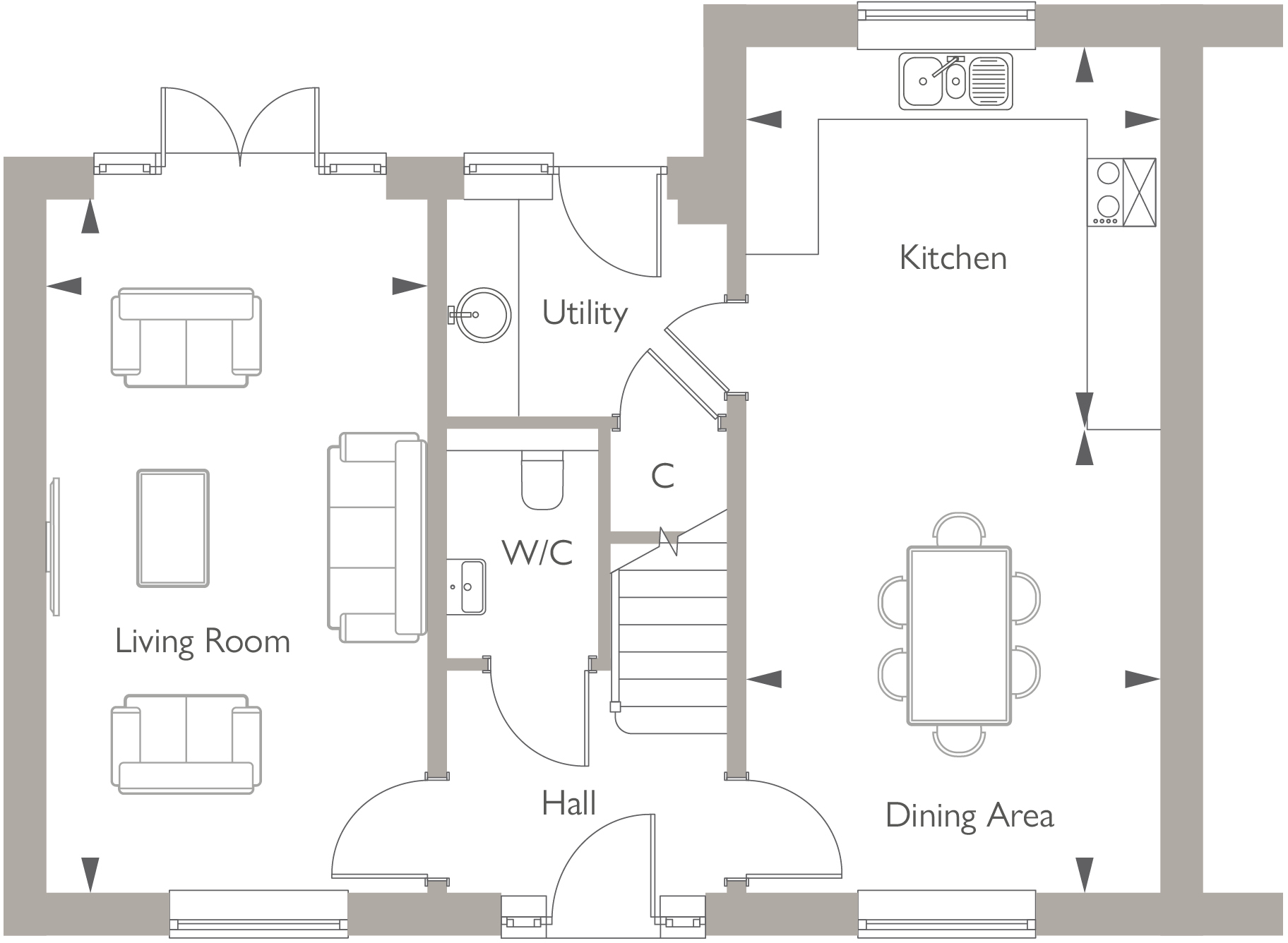 King's Water, Spine Road West, Ashton Keynes, Cirencester SN6 floorplan