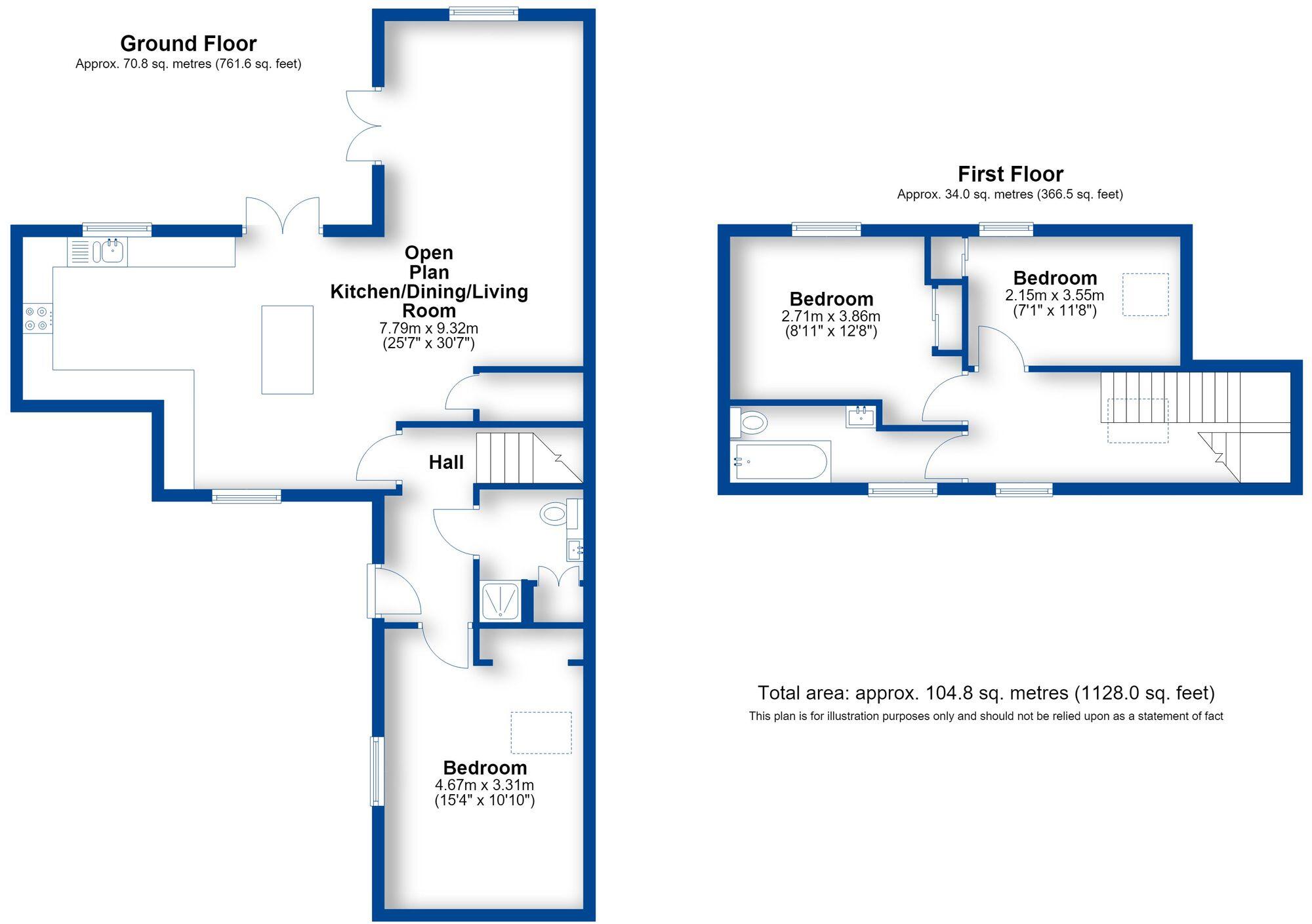 Upper Grove Street, Leamington Spa, CV32 floorplan
