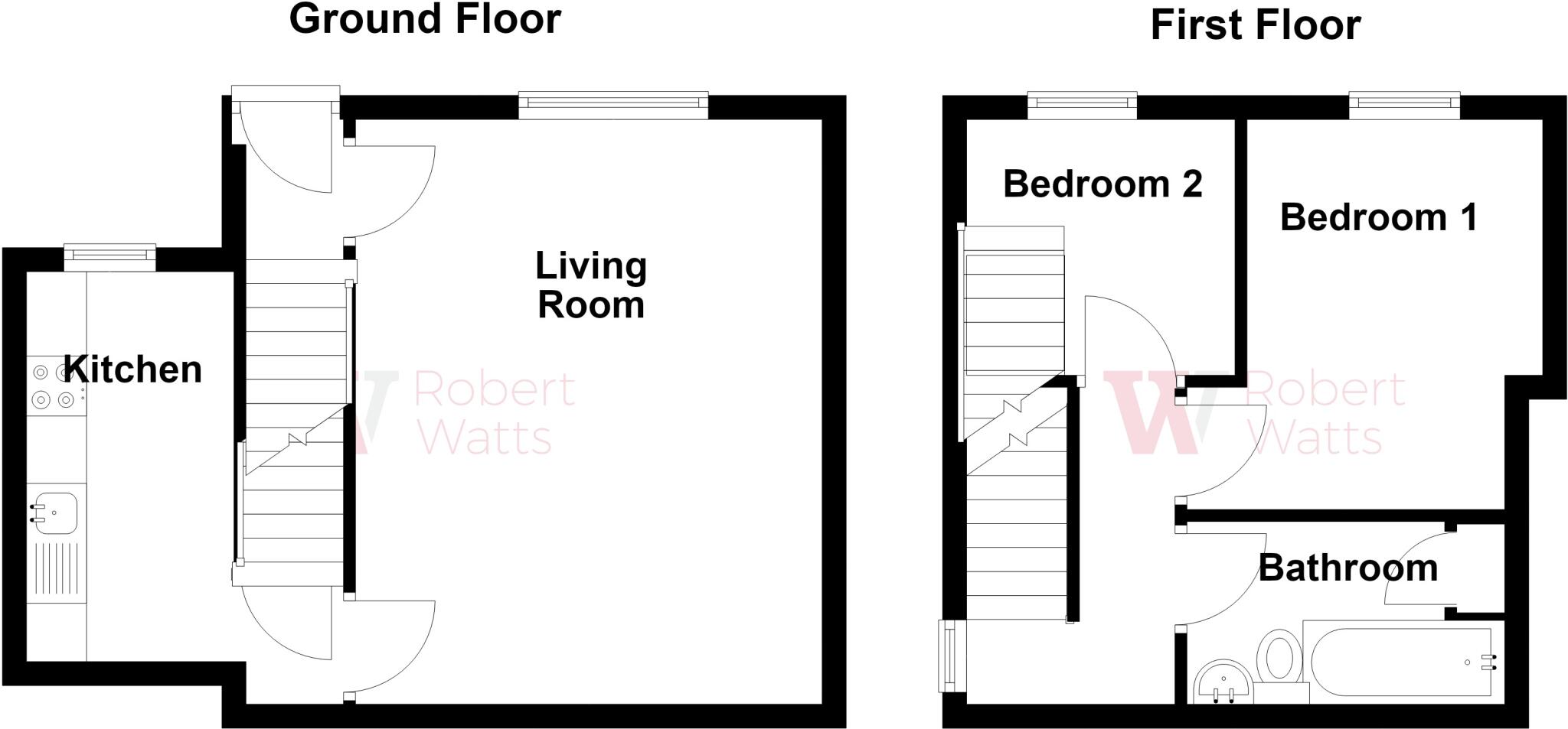 James Street, Liversedge, West Yorkshire, WF15 floorplan