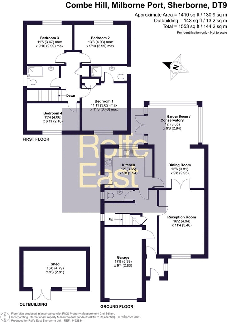 118, Combe Hill, Milborne Port, Sherborne floorplan