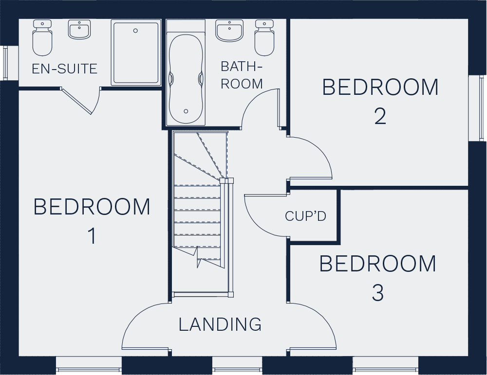 Penhill Pastures, 
Leyburn, 
DL8 5DJ floorplan