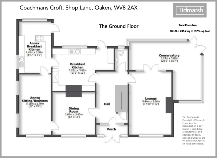 Coachmans Croft, Shop Lane, Oaken WV8 2AX floorplan