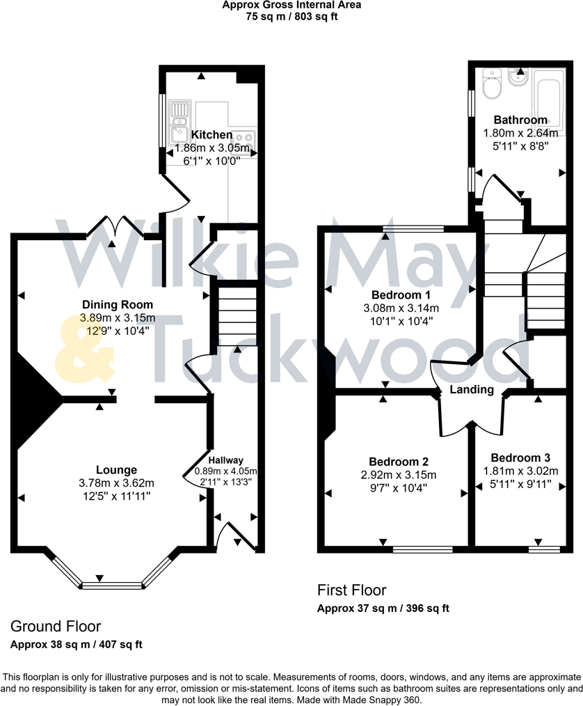 Lower Meadow Road, Minehead floorplan