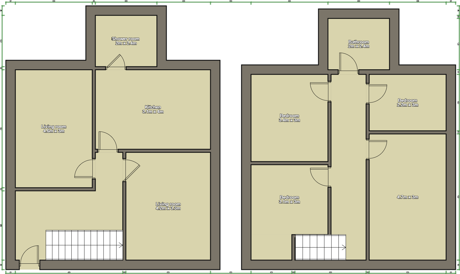 Stuart Street, Aberdare, Rhondda Cynon Taf floorplan