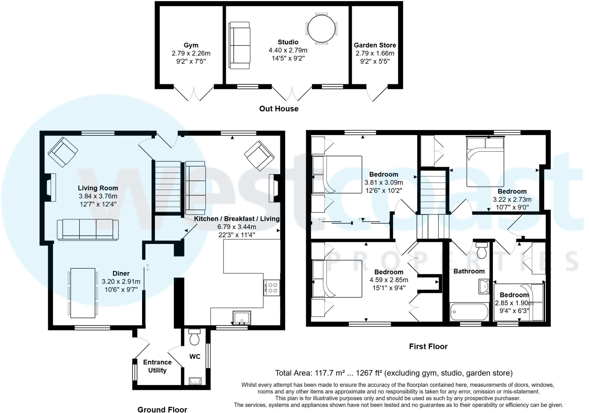 Heywood Terrace, Pill, Bristol, Somerset, BS20 floorplan