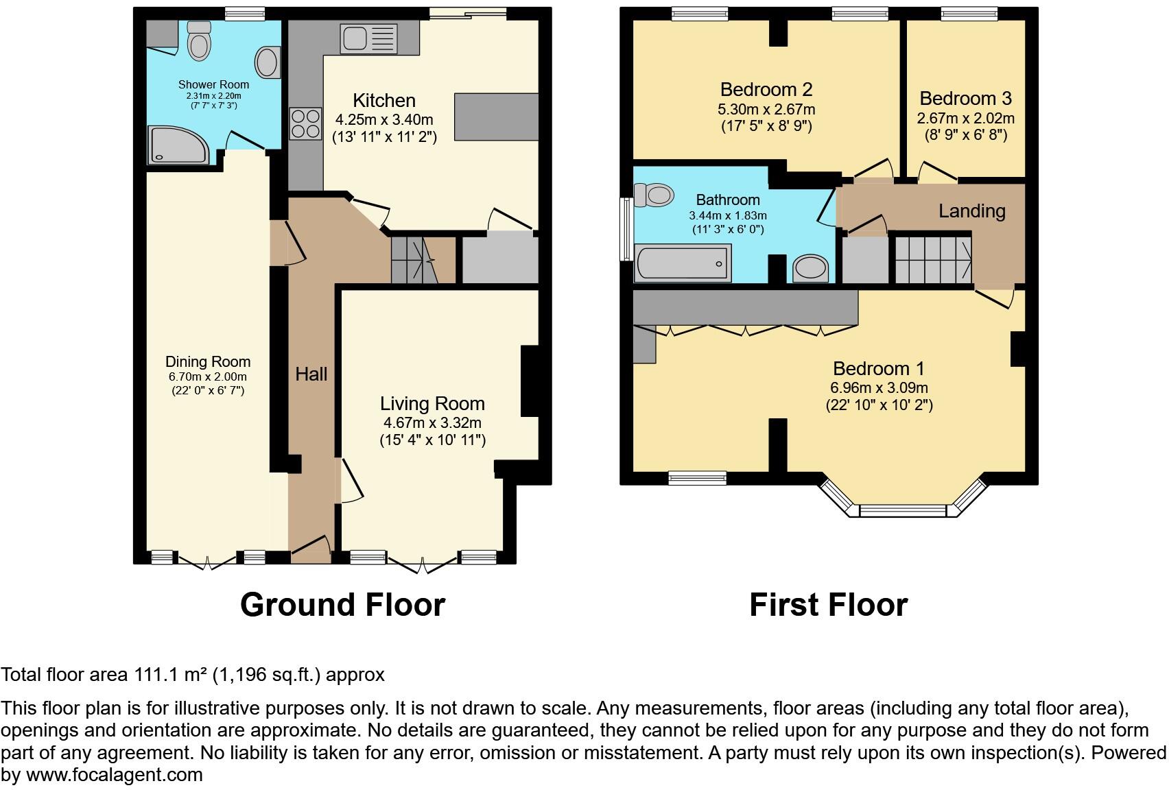 Welwyn Close, Sheffield, S12 floorplan