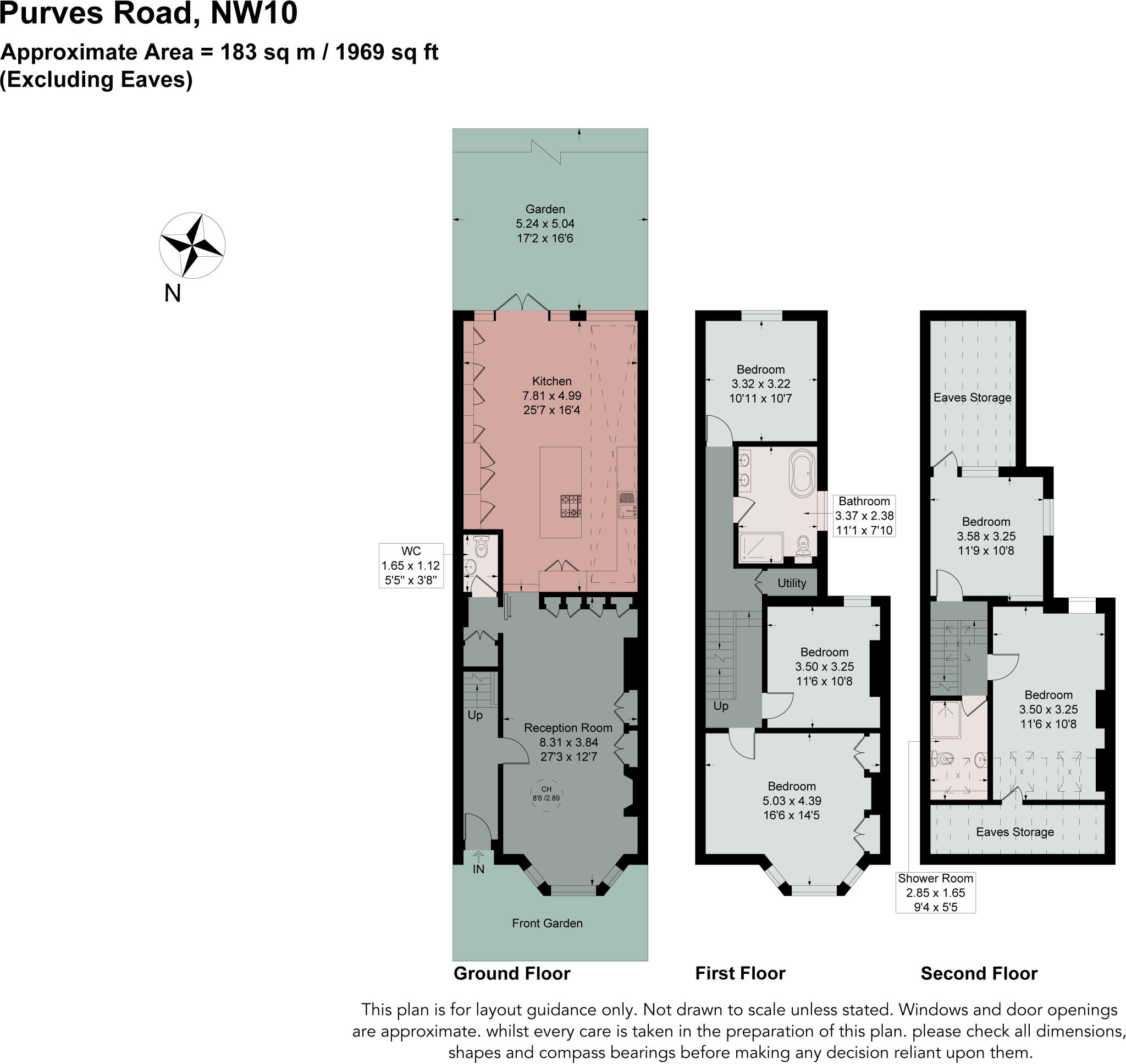 Purves Road, Kensal Rise, London, NW10 floorplan