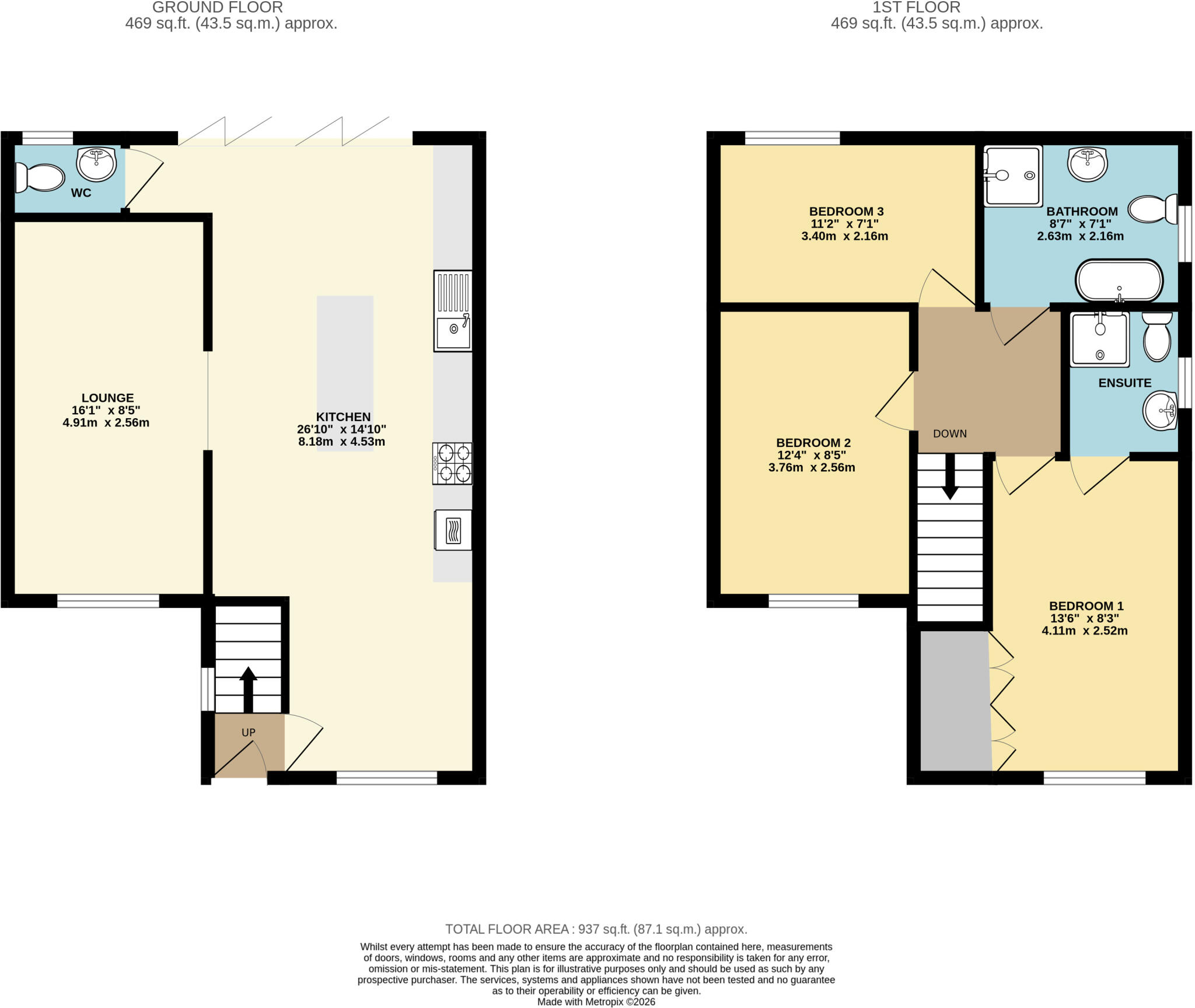 Juniper Way, Gainsborough, Lincolnshire, DN21 floorplan