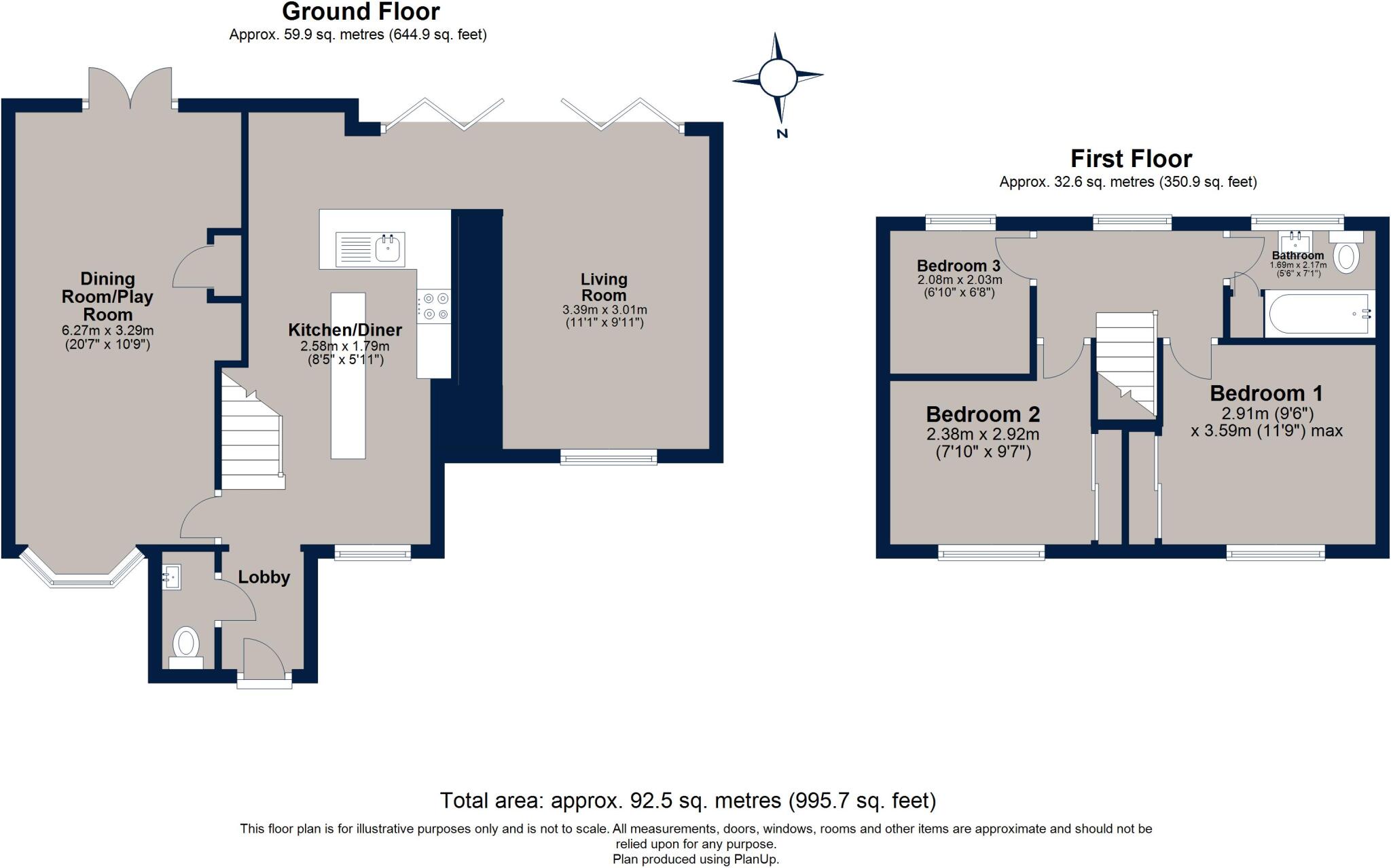 Framland Drive, Melton Mowbray floorplan