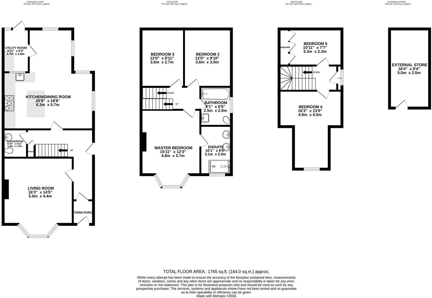 Essex Road, Weymouth floorplan