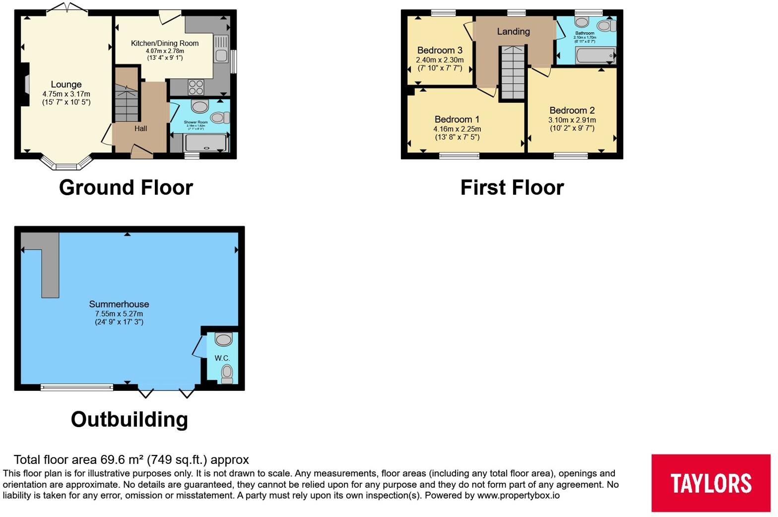 George Street, Shefford, Bedfordshire, SG17 floorplan