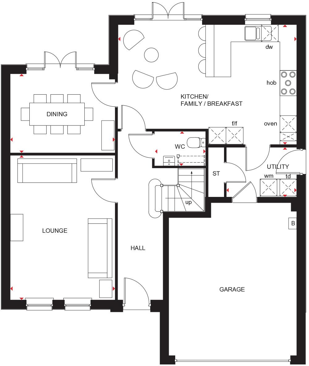 East Calder,
EH53 0HS floorplan
