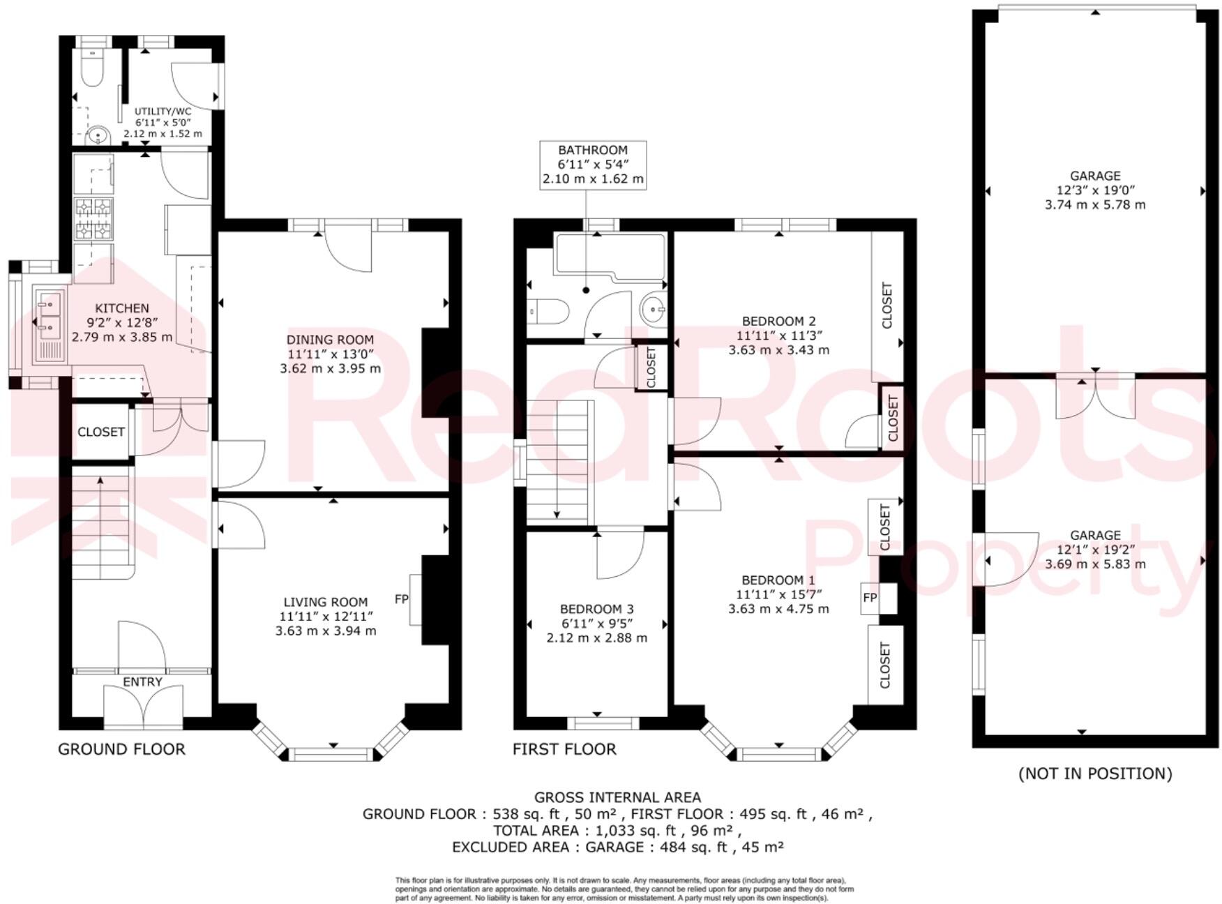 Melton Road, Sprotbrough, Doncaster, South Yorkshire, DN5 floorplan