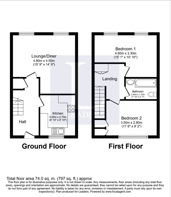 Redberry Court, Charlotte Street, CV31 floorplan