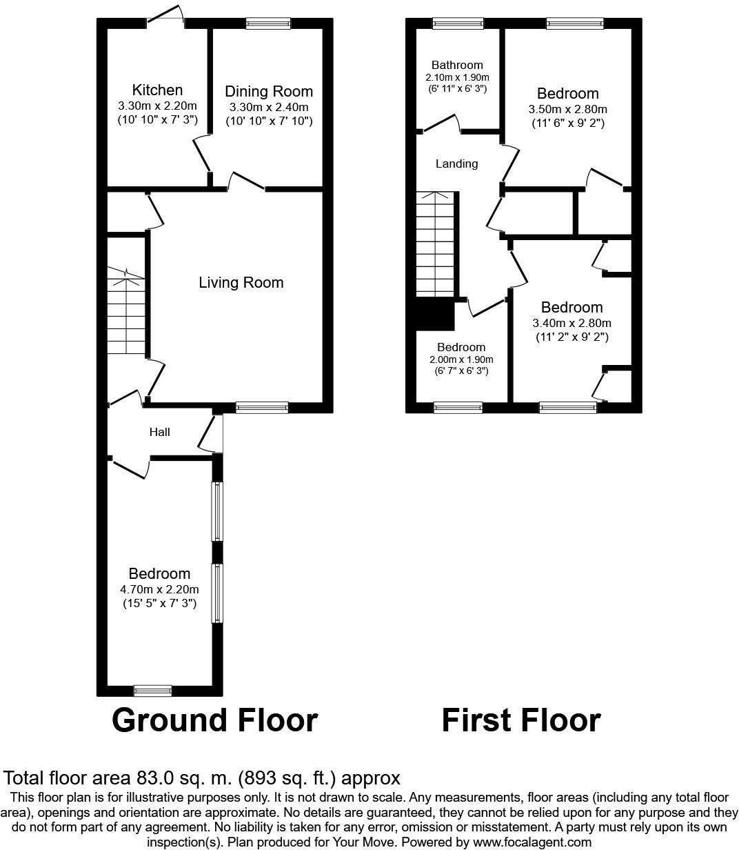 Tuscan Drive, Chatham, Kent, ME5 floorplan