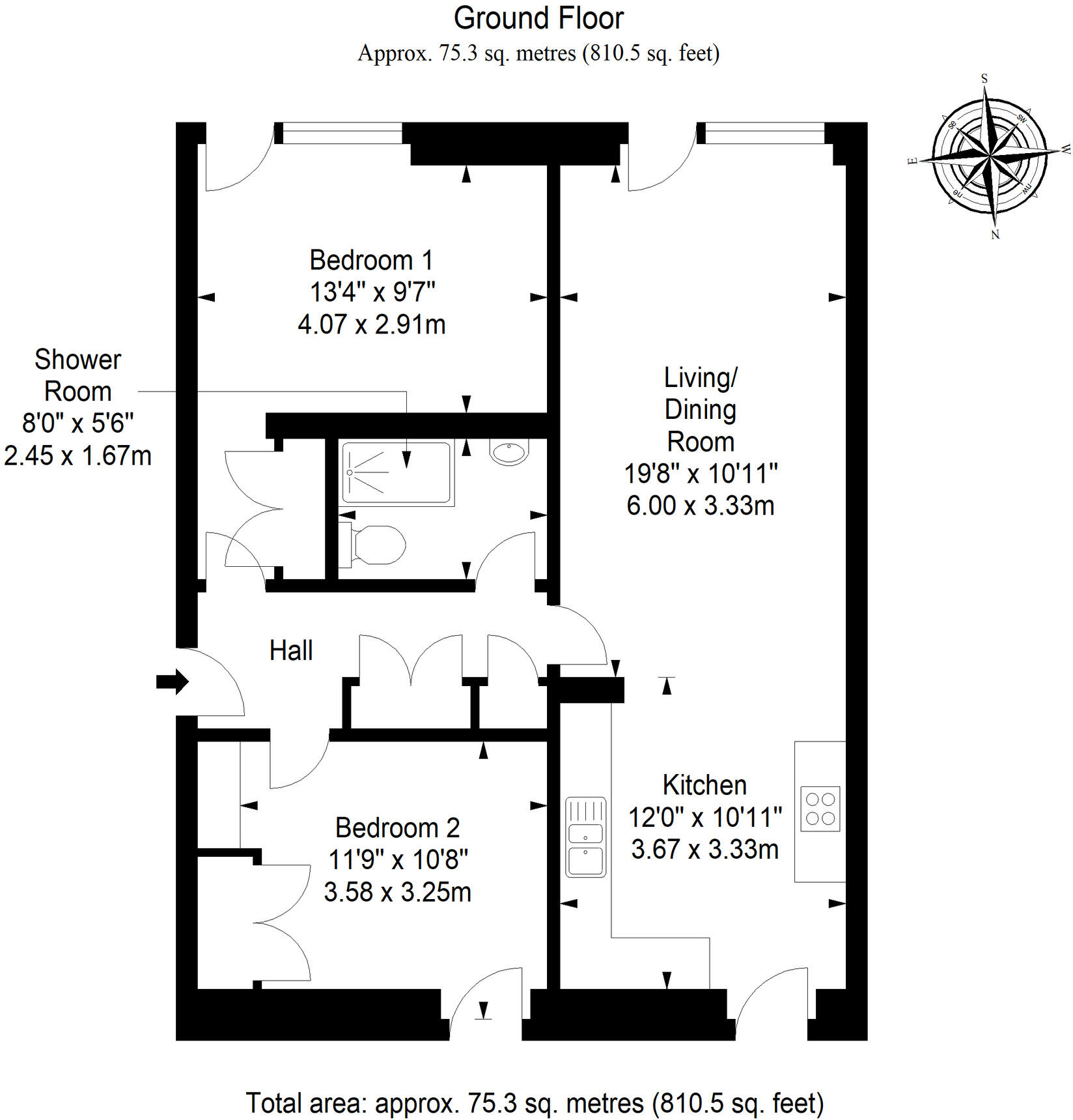 Moore Street, Calton, Glasgow, Glasgow City floorplan