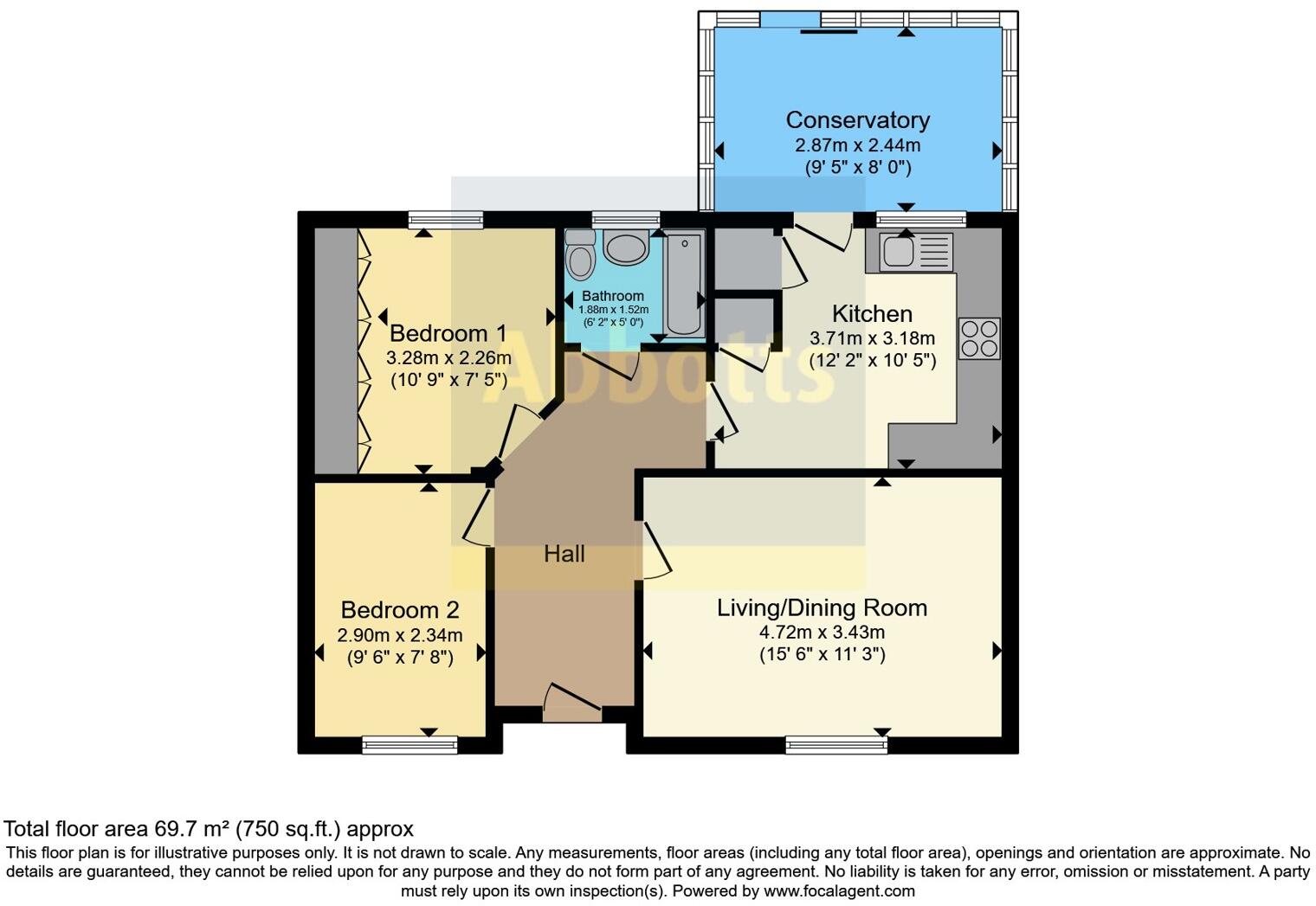 Clover Road, Attleborough, Norfolk, NR17 floorplan