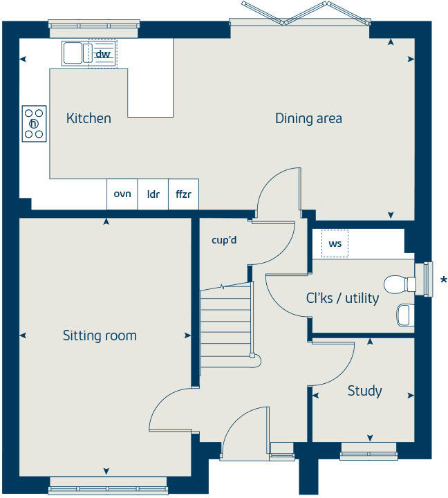 Glasshouse Lane,
Kenilworth, 
CV8 2AL
 floorplan