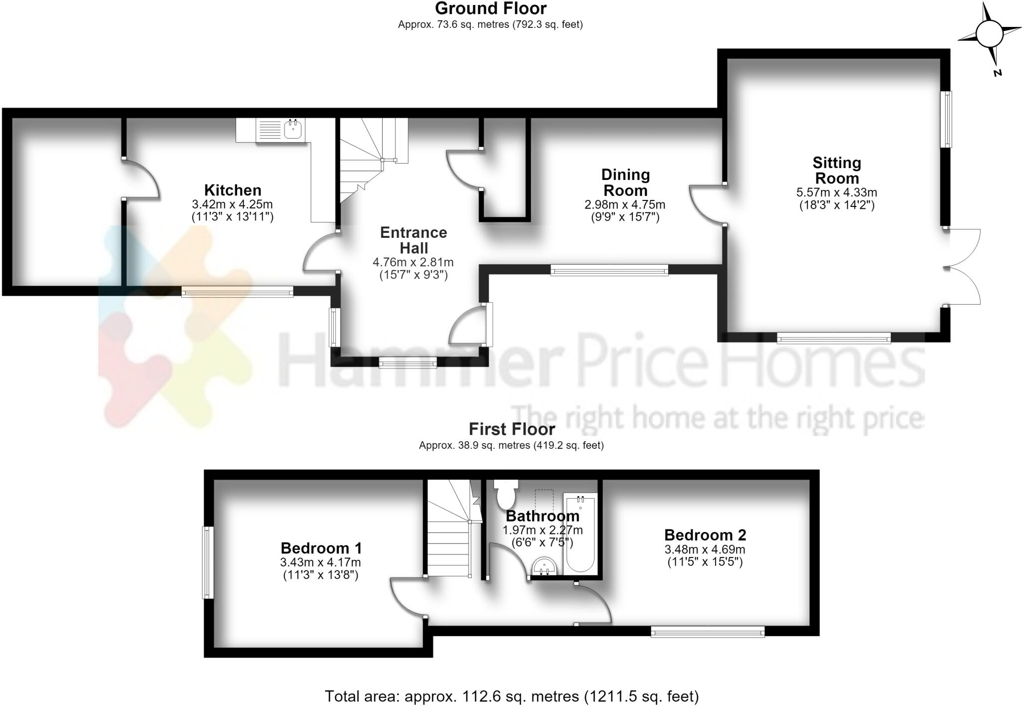 Pine Ledge, Hereford Road, Buckholt, Monmouthshire floorplan