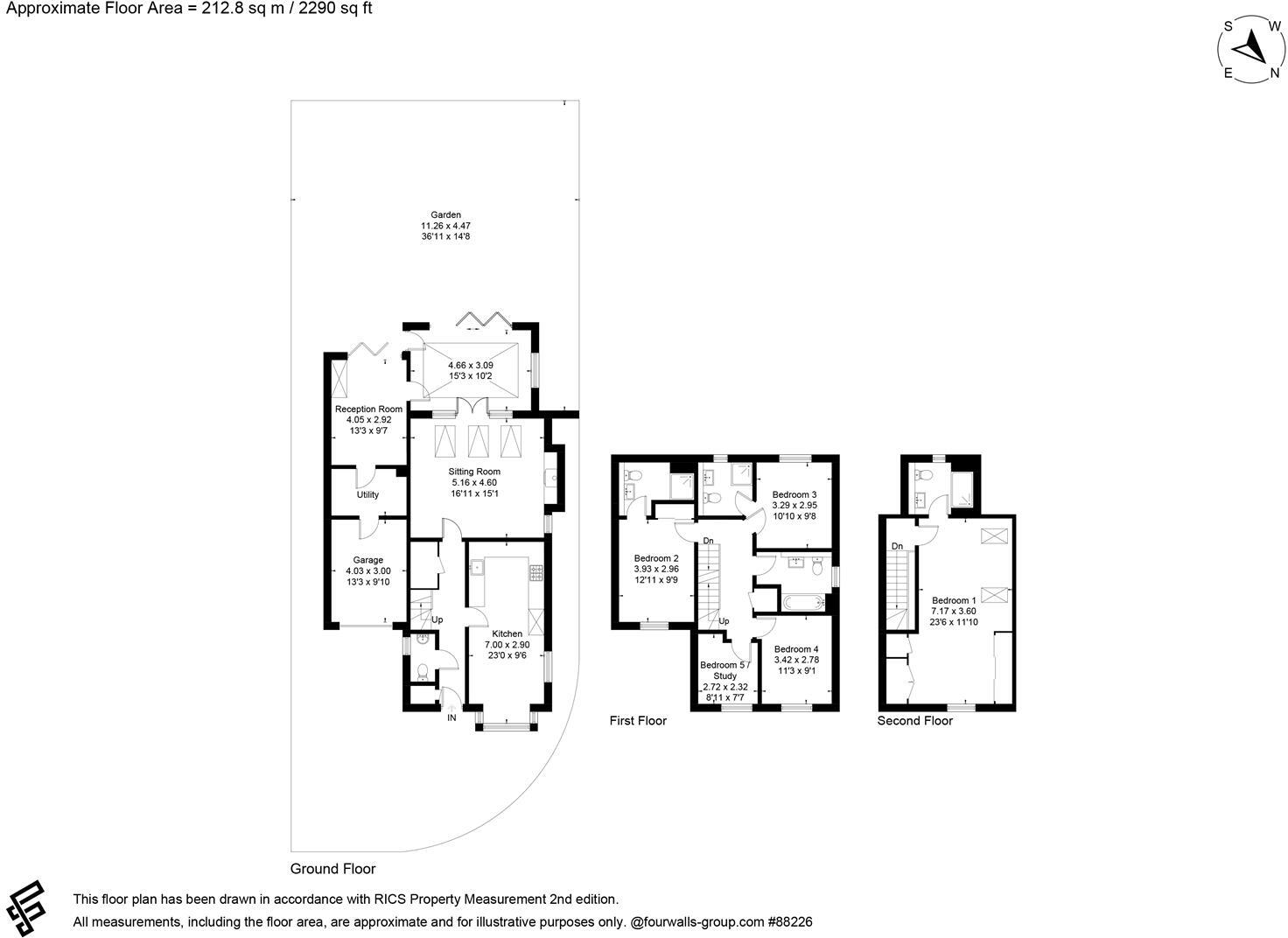 Barley Road, Prestbury floorplan