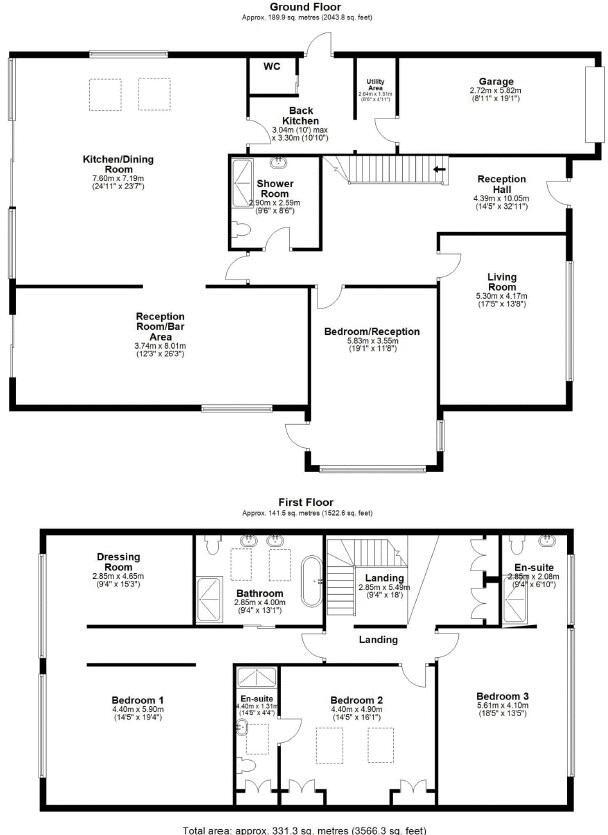 Darras Road, Darras Hall, Ponteland, Newcastle upon Tyne floorplan
