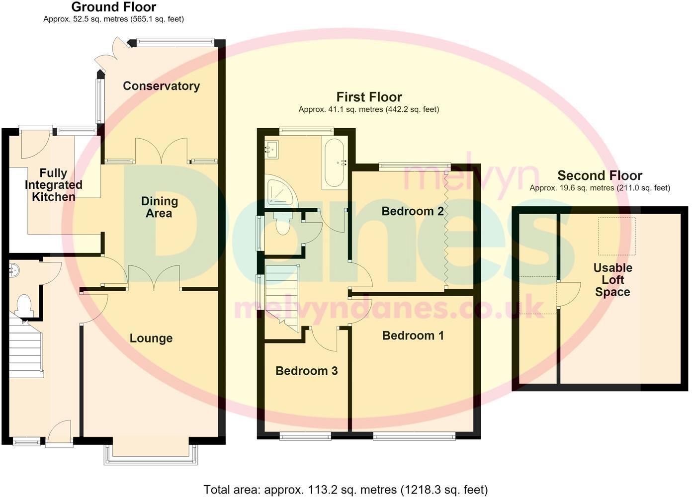 Ollerton Road, Yardley, Birmingham floorplan
