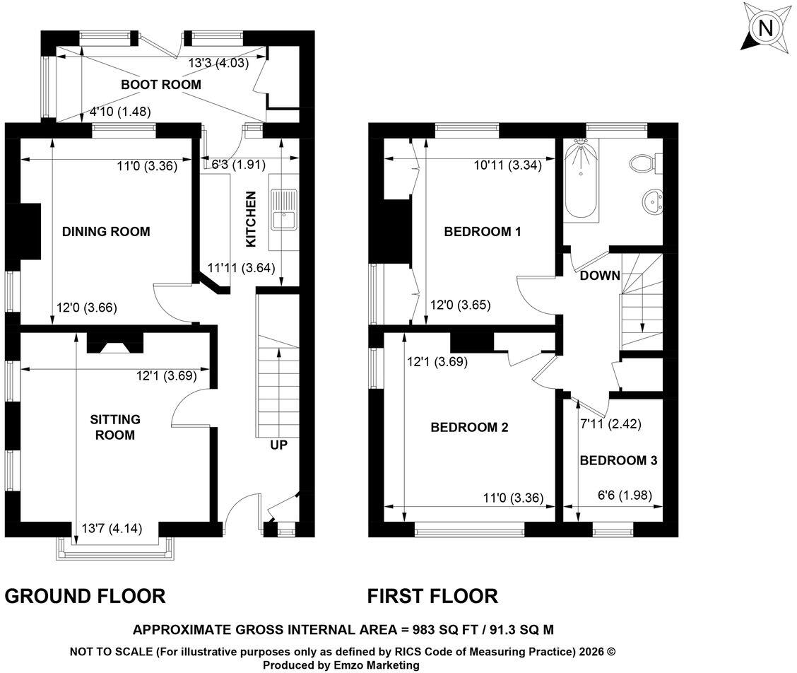 Beech Road, Ashurst, Southampton, SO40 floorplan