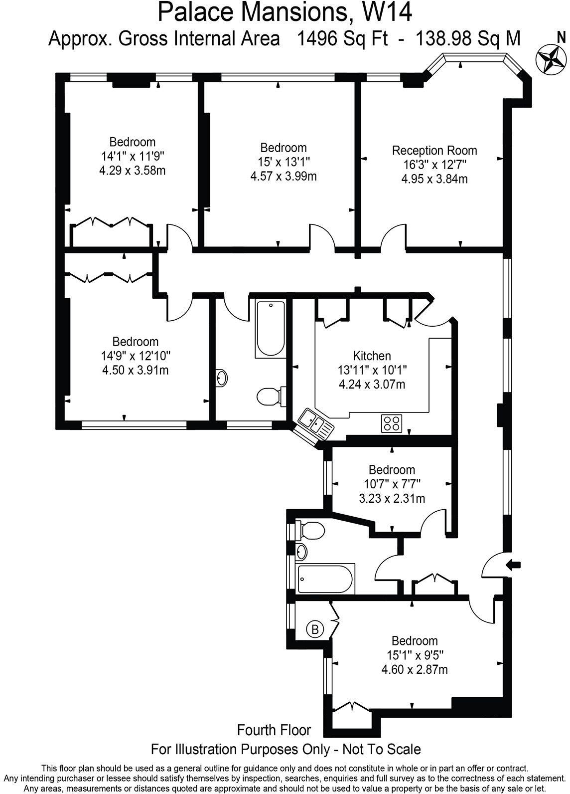Earsby Street, W14 floorplan