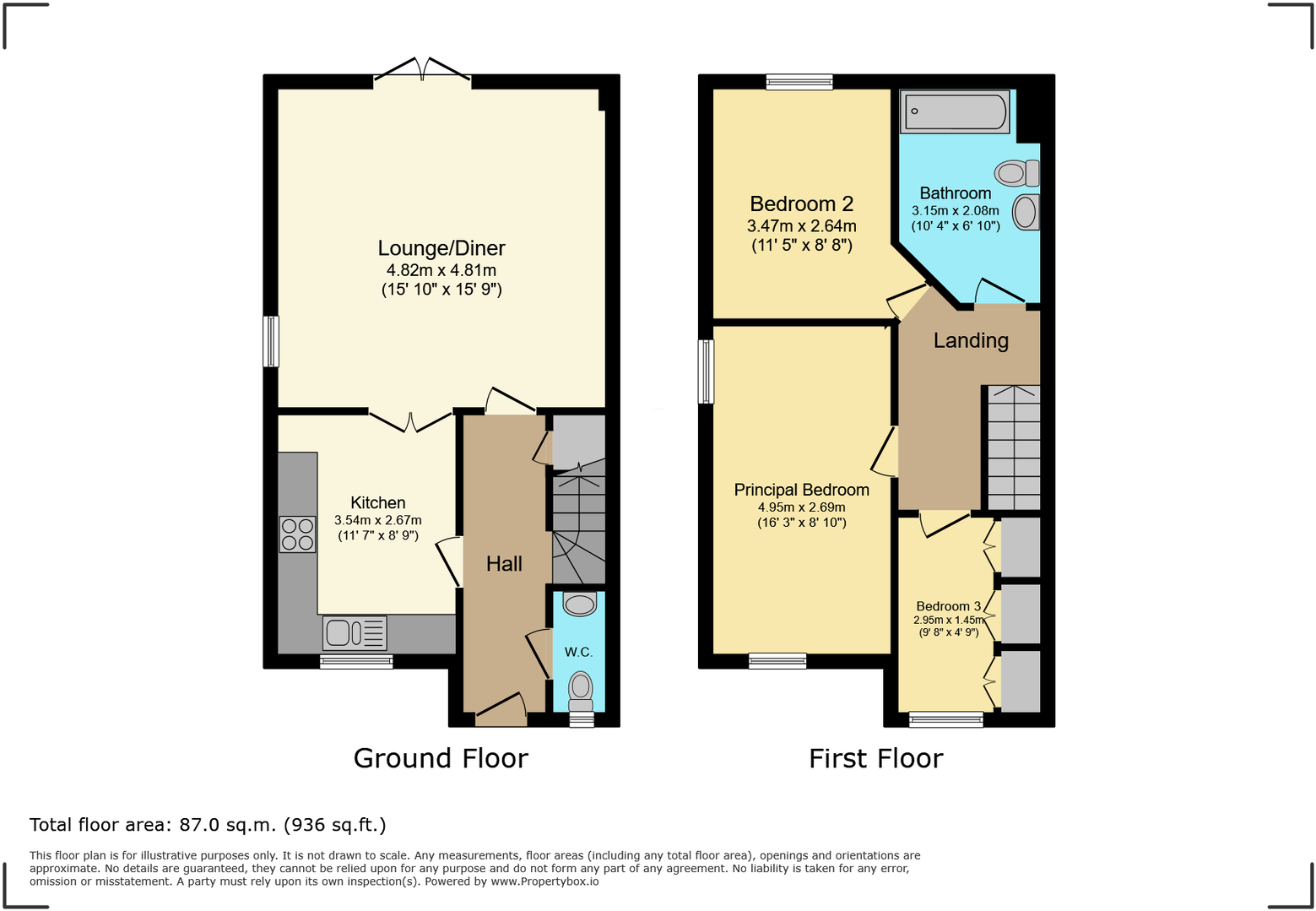 Dunlin Close, Carlisle, Cumbria, CA2 7FJ floorplan