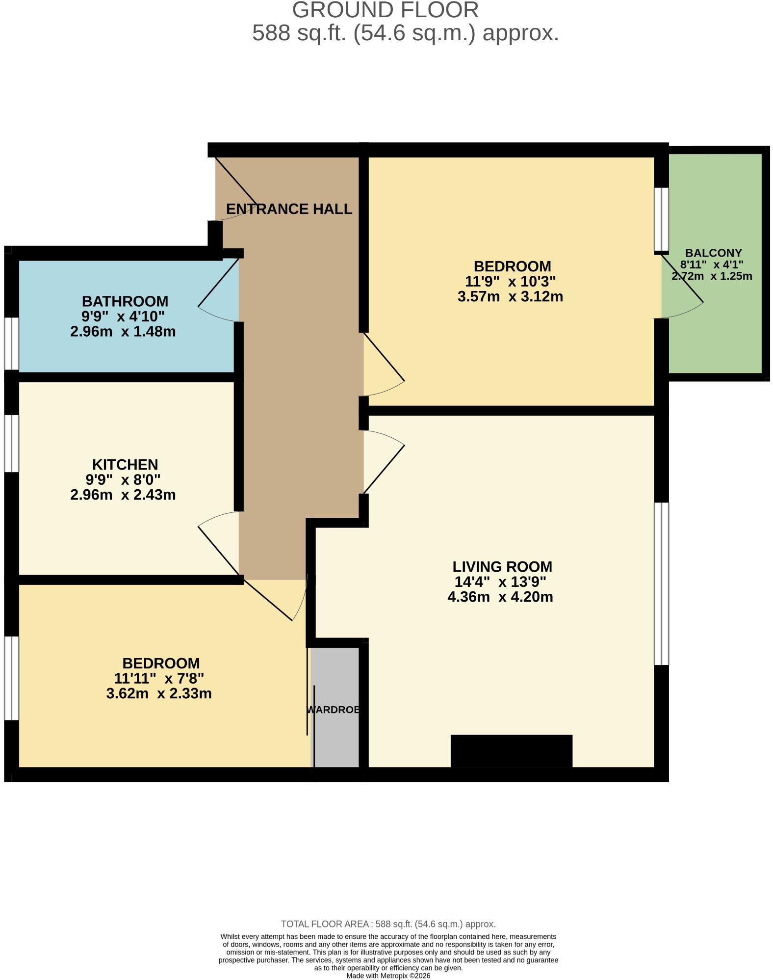 Vauxhall Street, Plymouth, PL4 floorplan