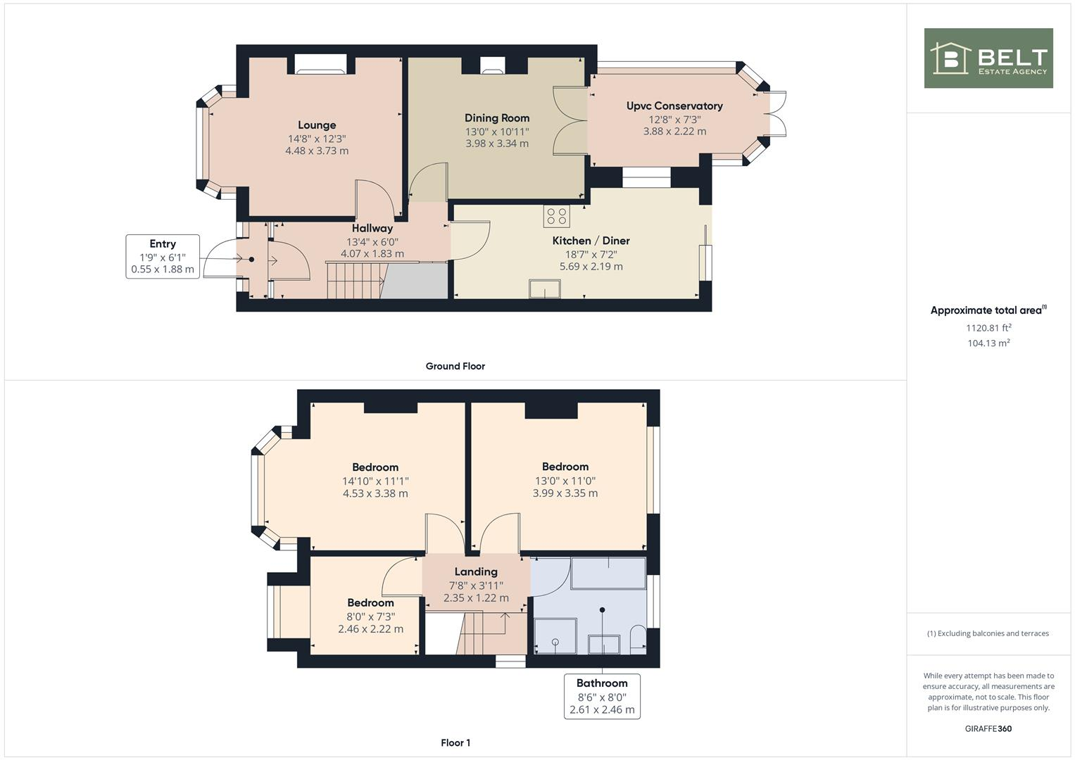 Queensgate, Bridlington floorplan