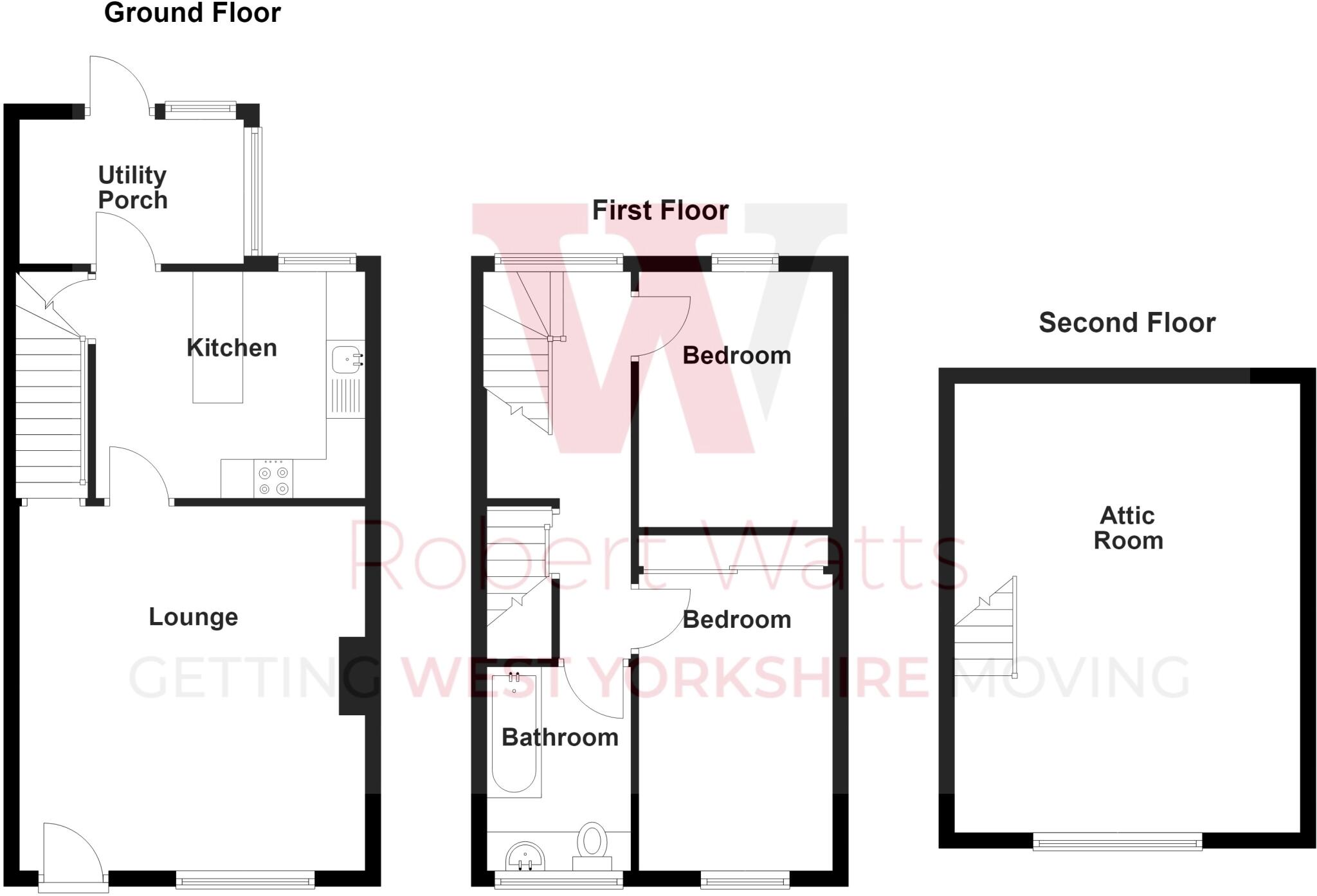Jer Lane, Horton Bank Top, Bradford, BD7 floorplan