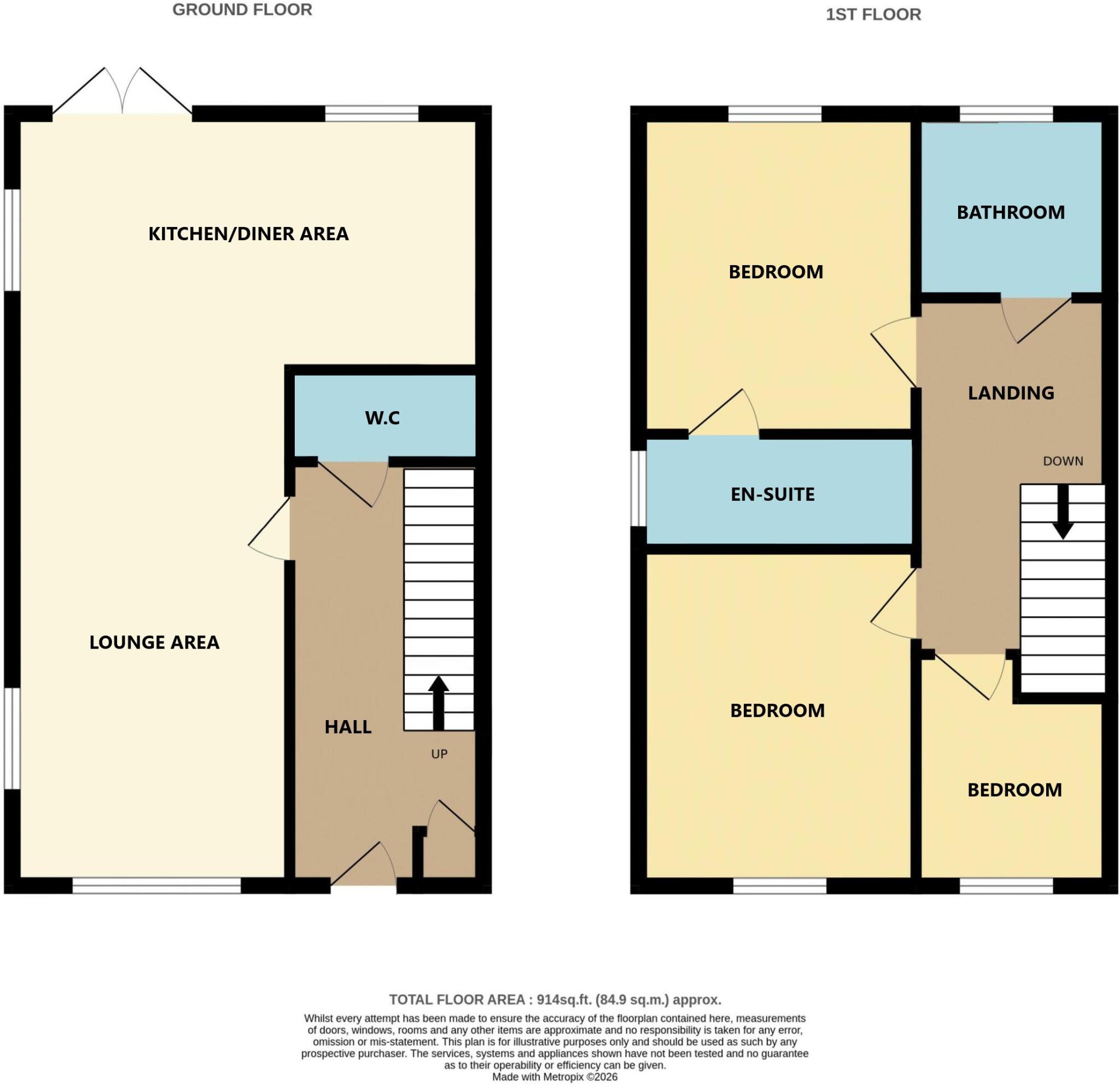 Nightingale Road, Great Barford floorplan