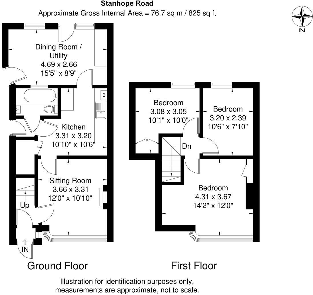 Stanhope Road, Burnham, Slough floorplan