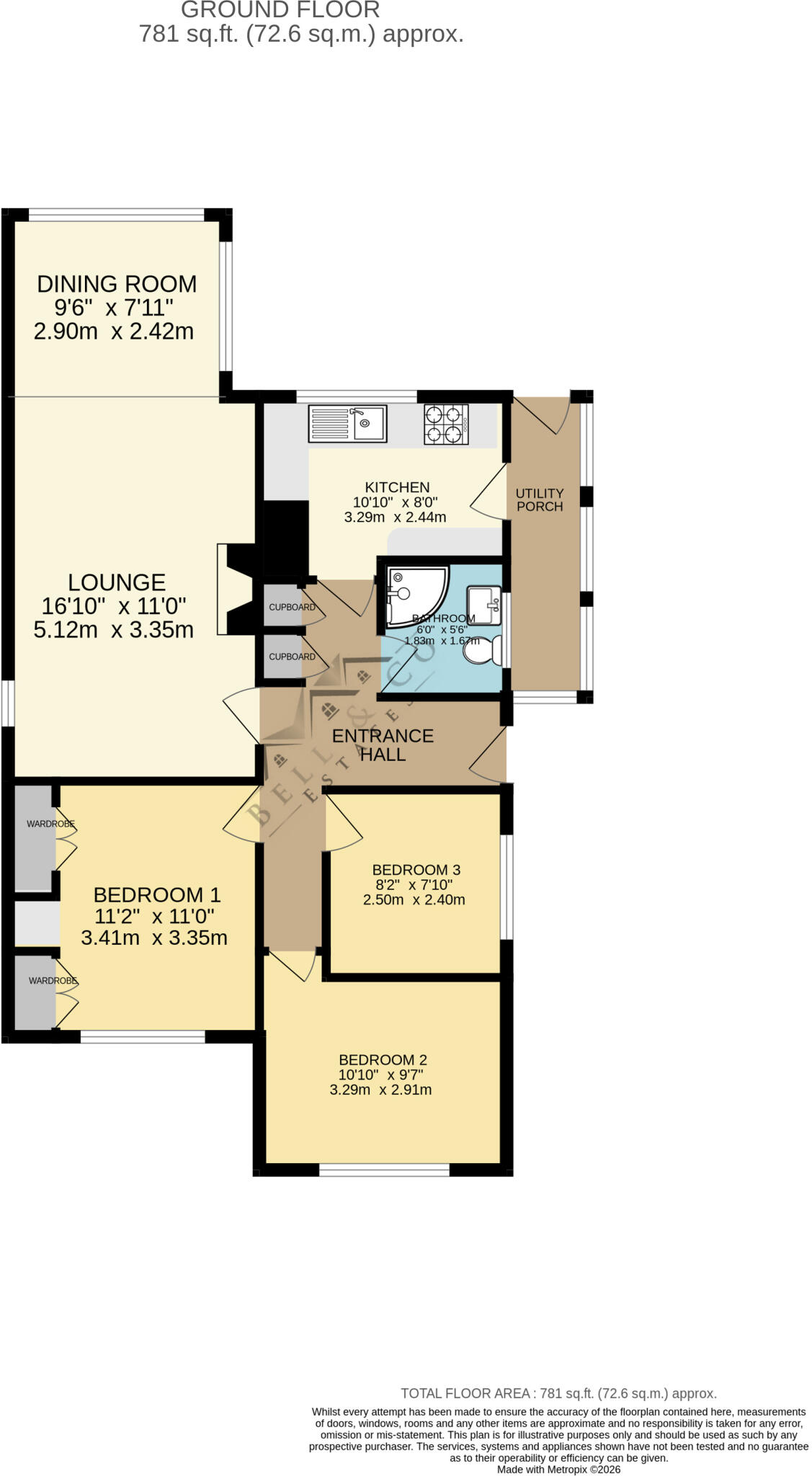Magnolia Close, South Anston, Sheffield floorplan